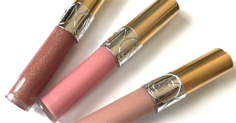 Yves Saint Laurent Gloss Volupté in 2 Or Saharienne, 19 Rose 